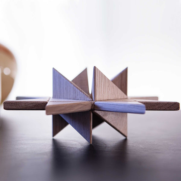 charles and marie FROEBELSTAR | Holz FRÖBELSTERN | Eiche | Jakob Burgsø | boyhood