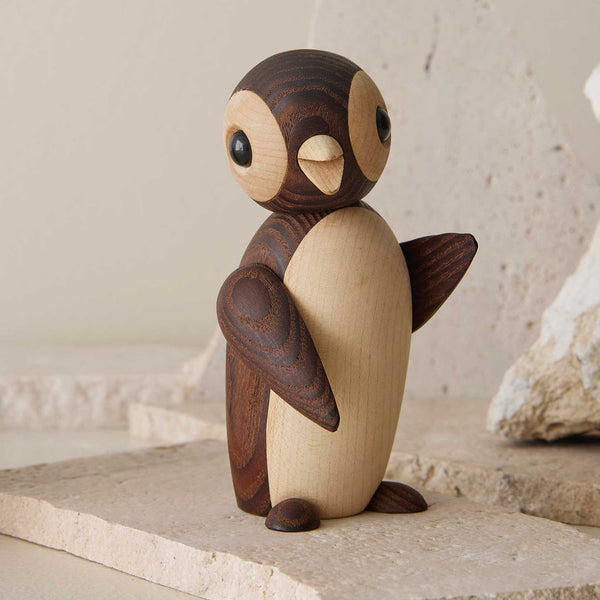 Charles And Marie FROST | PINGUIN | Hölzerne DEKOFIGUR | Chresten Sommer | Spring Copenhagen