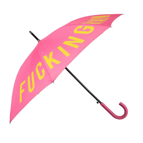 Charles And Marie FUCKING RAIN PINK - Regenschirm | Fisura