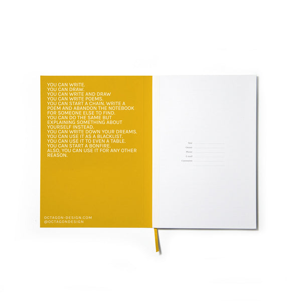 Charles And Marie FUN | Oranges NOTIZBUCH | A5 Mit Punktraster | Octàgon Design