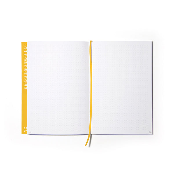 Charles And Marie FUN | Oranges NOTIZBUCH | A5 Mit Punktraster | Octàgon Design