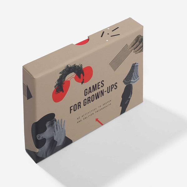 charles and marie GAMES FOR GROWN-UPS | 40er KARTEN-SET | English Edition | The School of Life