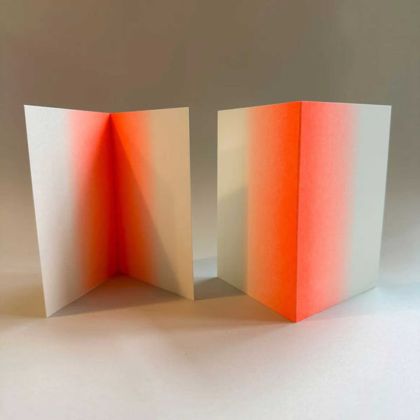 Charles And Marie GLOW | KLAPP-GRUSSKARTEN-SET | Risographiedruck | DIN A6 | Herr & Frau Rio