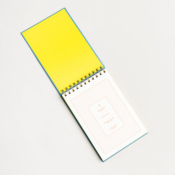 Charles And Marie GOING PLACES - A5 Notizblock - Hardcover Mit Spiralbindung | Somewhere