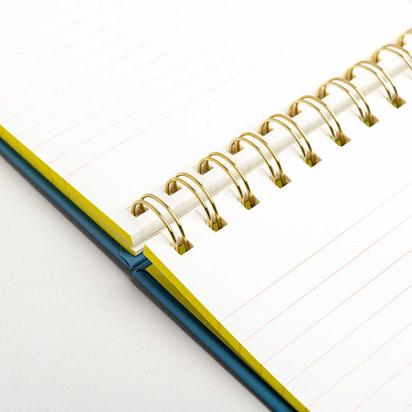 Charles And Marie GOING PLACES - A5 Notizblock - Hardcover Mit Spiralbindung | Somewhere