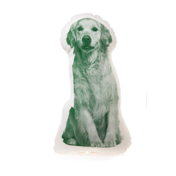 charles and marie GOLDER RETRIEVER Mini | Fauna Tier-KISSEN | Ross Menuez | Areaware