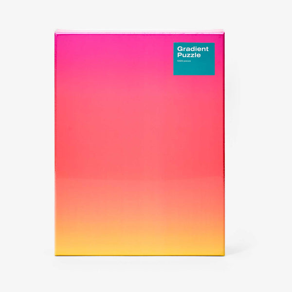 Charles And Marie GRADIENT | FARBVERLAUF PUZZLE | 1.000 Teile | Bryce Wilner | Areaware