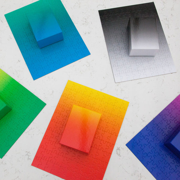 charles and marie GRADIENT | FARBVERLAUF PUZZLE | 100 Teile | Bryce Wilner | Areaware