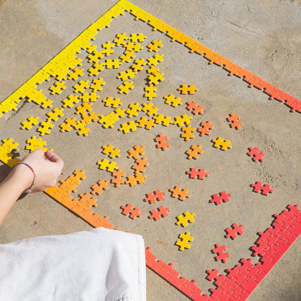 charles and marie GRADIENT | FARBVERLAUF PUZZLE | 500 Teile | Bryce Wilner | Areaware