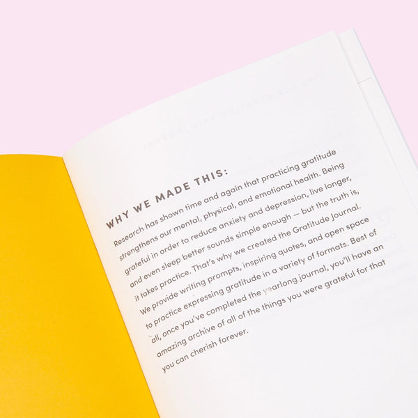 Charles And Marie GRATITUDE - Undatiertes Journal Planer & Tagebuch Für 12 Monate | Poketo