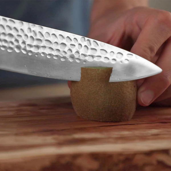 Charles And Marie GYUTO Chef Knife | KOCHMESSER | Hölzerne Saya & Bambus-Geschenkbox | 20cm Klinge | Kotai