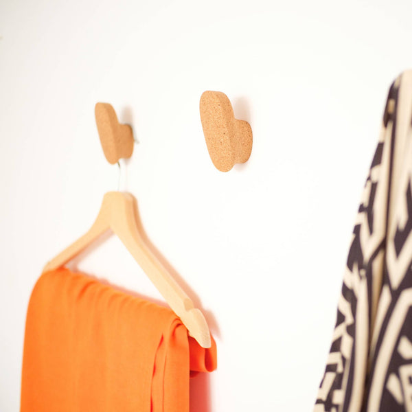 Charles And Marie HAPPY FEET - Garderobenhaken - Kork | Christoph Steiger Studio