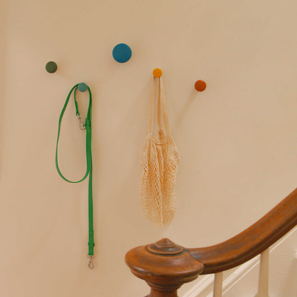 Charles And Marie HARBOR WALL HOOKS | Vers. GARDEROBENHAKEN | 5er Set | Pat Kim | Areaware