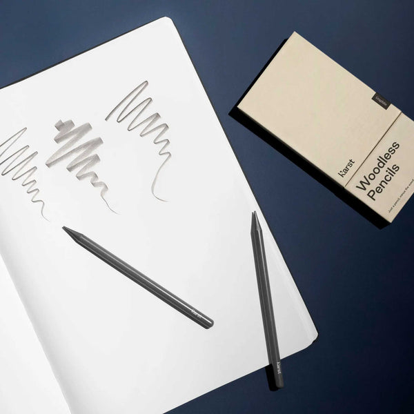 Charles And Marie Hardcover SKETCHBOOK | Schwarzes SKIZZENBUCH | Karst Stone Paper