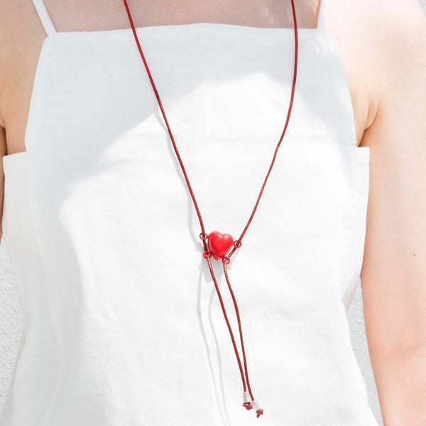 Charles And Marie HARMONYWARE LOVE | Klingende HERZ-HALSKETTE | Michael Savona | Areaware