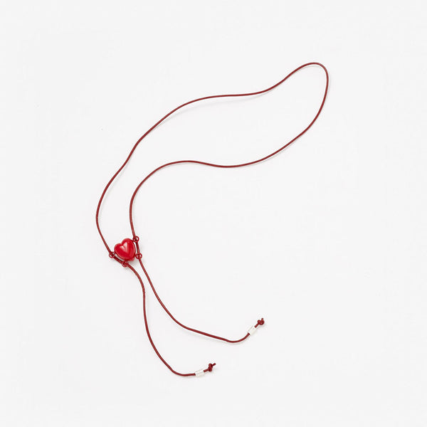 charles and marie HARMONYWARE LOVE | klingende HERZ-HALSKETTE | Michael Savona | Areaware