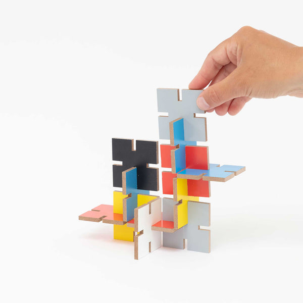 charles and marie HAUS TILES | STECKSPIEL m. 48 Elementen | Block Design