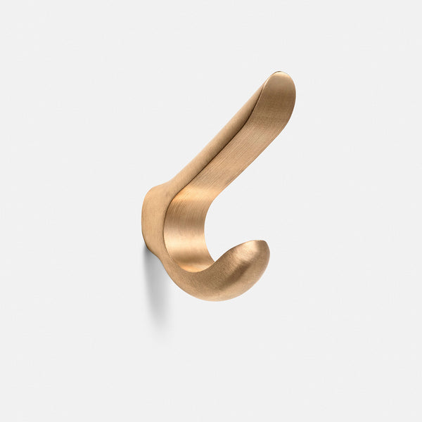 charles and marie HITCH WALL HOOK | Messing WANDHAKEN | Double | Craighill
