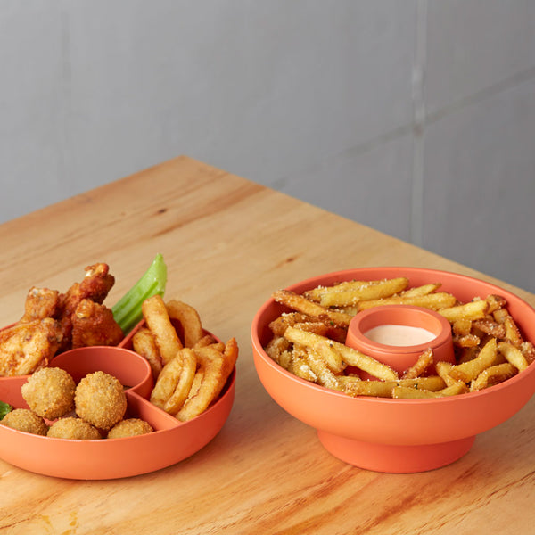 Charles And Marie HOOP 2 | 4-teilige SERVIERSCHALE | Shane Schneck | Ommo