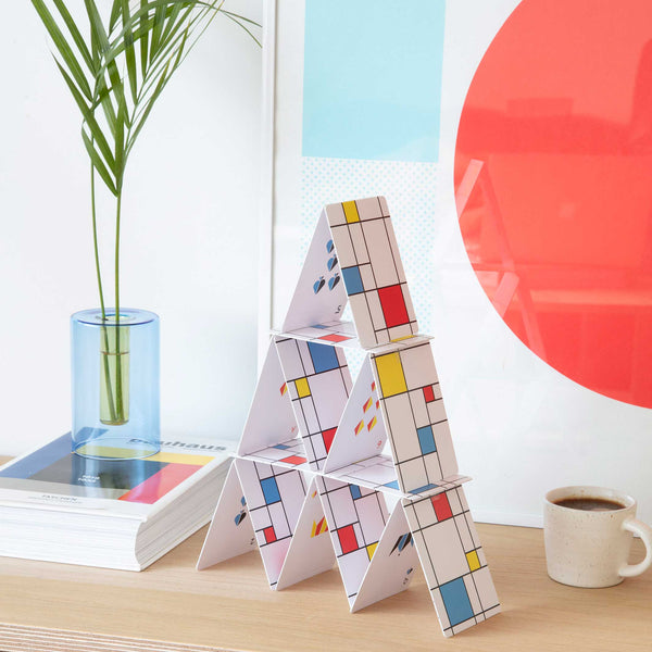 Charles And Marie HOUSE Of CARDS | KARTENSPIEL | 52 Spielkarten | Block Design