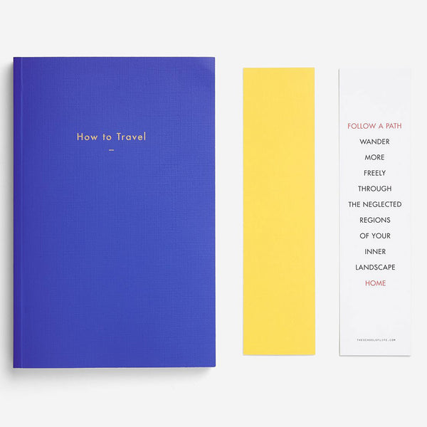 charles and marie HOW TO TRAVEL | REISE-BUCH | English Edition | The School of Life