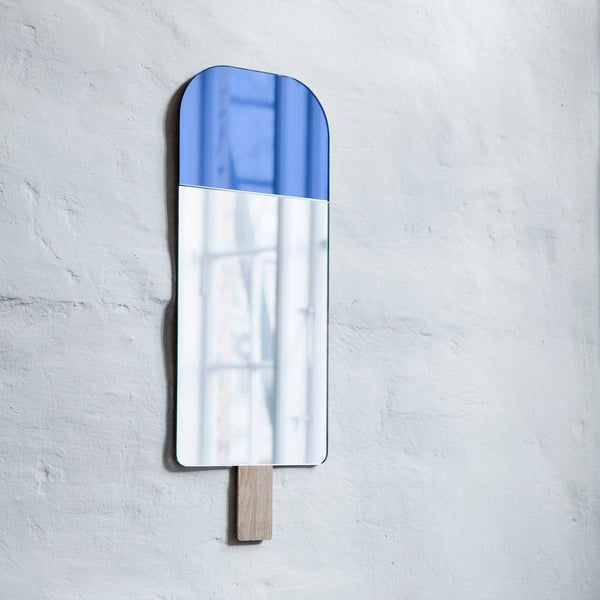 charles and marie ICE CREAM MIRROR - Blauer Wandspiegel - Nicole & Tor Vitner Servé | EO Elements Optimal