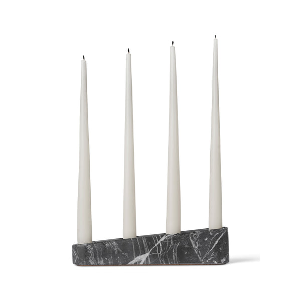 Charles And Marie ILTA | Schwarzer MARMOR-KERZENSTÄNDER | Samuli Helavuo | Spring Copenhagen