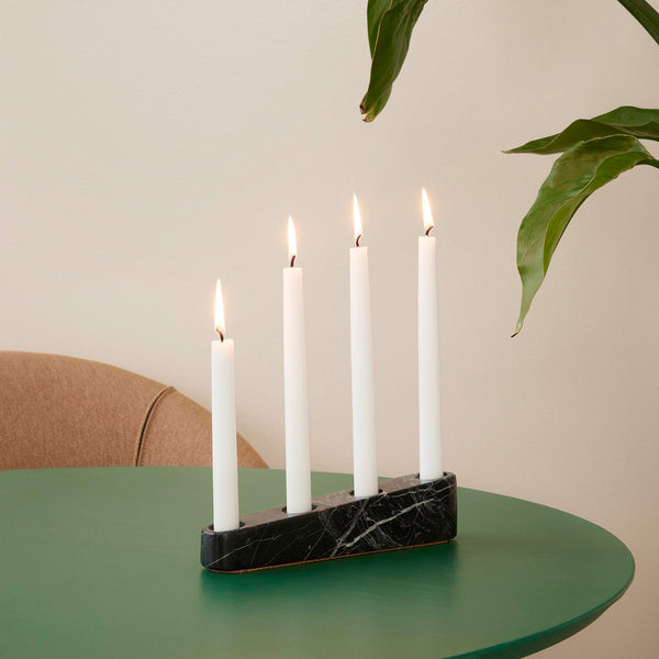 charles and marie ILTA | Schwarzer MARMOR-KERZENSTÄNDER | Samuli Helavuo | Spring Copenhagen