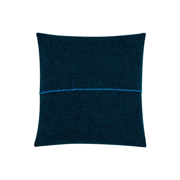 charles and marie INTEGRATE CUSHION - dunkelblauer Kissenbezug - 50x50 cm - 100% Merino Wolle | Cristian Zuzunaga
