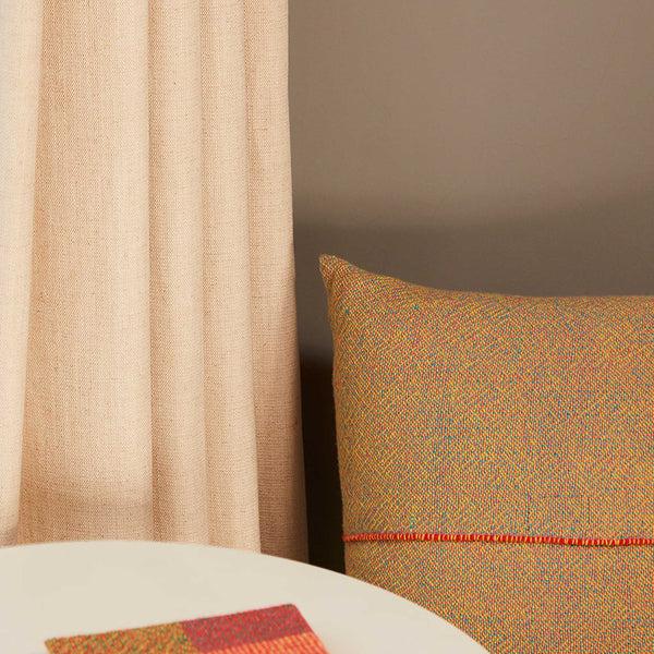 Charles And Marie INTEGRATE CUSHION - Multicolor Kissenbezug - 50x50 Cm - 100% Merino Wolle | Cristian Zuzunaga