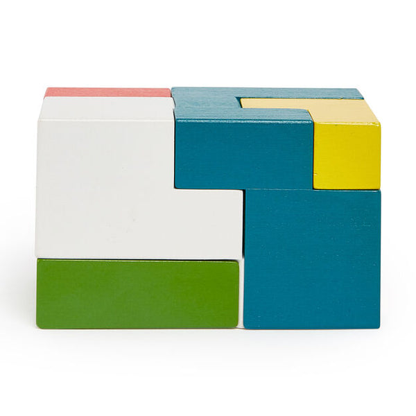 Charles And Marie ITO | 5-teiliges Interlocking Holz-PUZZLE | Yoshiaki Ito | MoMA