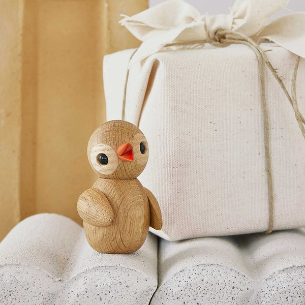 Charles And Marie JOKEY OAK - Kleiner Eiche Holz-Deko-Vogel - Spring Birds - Chresten Sommer | Spring Copenhagen