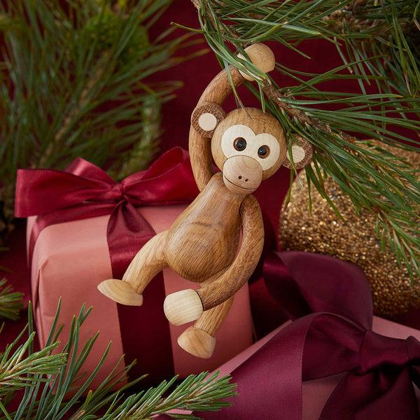 charles and marie JOLLY - kleiner beweglicher Affe - Holz-Dekofigur | Chresten Sommer | Spring Copenhagen