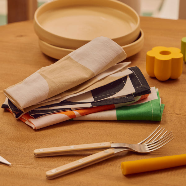 Charles And Marie KALEIDO NAPKINS | 4 STOFFSERVIETTEN | Josh Itiola | Areaware