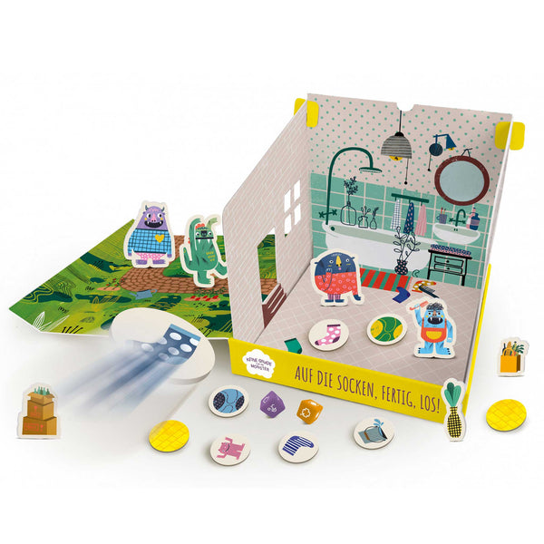 charles and marie KEINE GNADE für die MONSTER | Geschicklichkeits- & Memo-SPIEL | Helvetiq