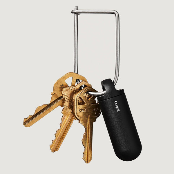 charles and marie Key Capsule | Aluminium-KAPSEL | SCHLÜSSELANHÄNGER | Craighill