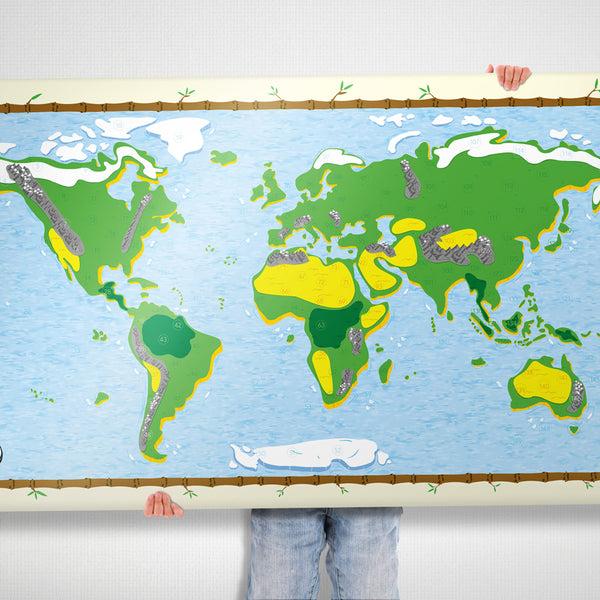 Charles And Marie Kids Map | Interaktive Kinder-WELTKARTE | Awesome Maps