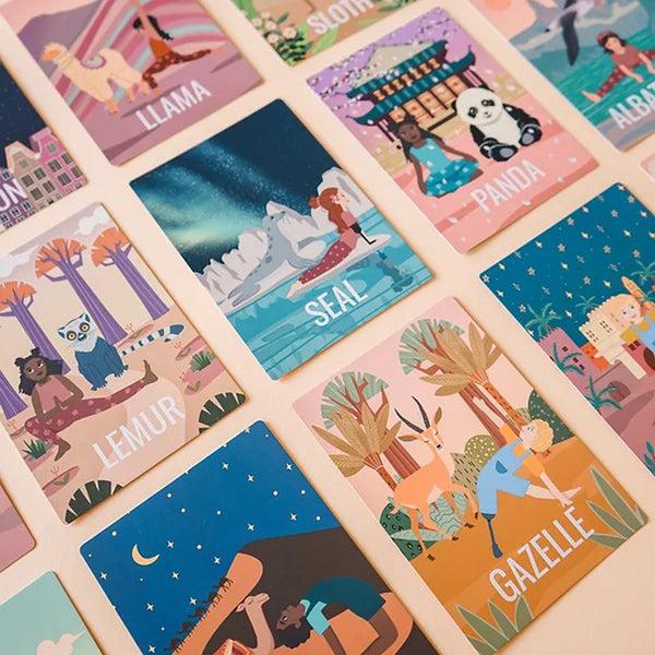 Charles And Marie KIDS YOGA | Erweiterungs-KARTENSET | 30 Weitere YOGA-ÜBUNGEN Für Kinder | IMYOGI