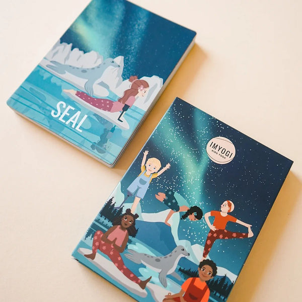 charles and marie KIDS YOGA | Erweiterungs-KARTENSET | 30 weitere YOGA-ÜBUNGEN für Kinder | IMYOGI