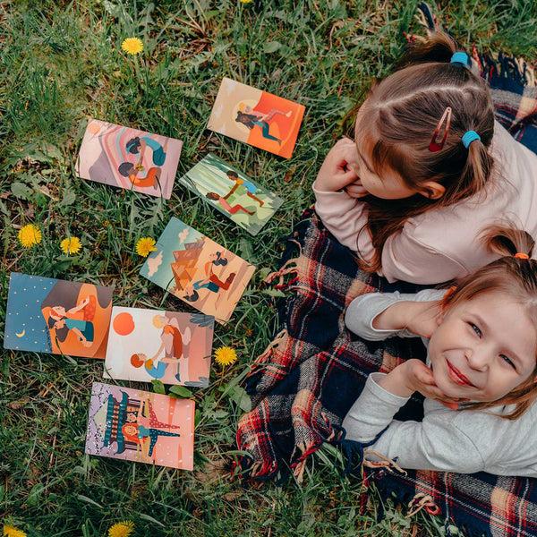 Charles And Marie KIDS YOGA - Partner Erweiterungs-Set - 30 Weitere Partner Yoga-Übungen Für Kinder | IMYOGI