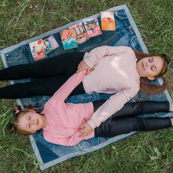 Charles And Marie KIDS YOGA - Partner Erweiterungs-Set - 30 Weitere Partner Yoga-Übungen Für Kinder | IMYOGI