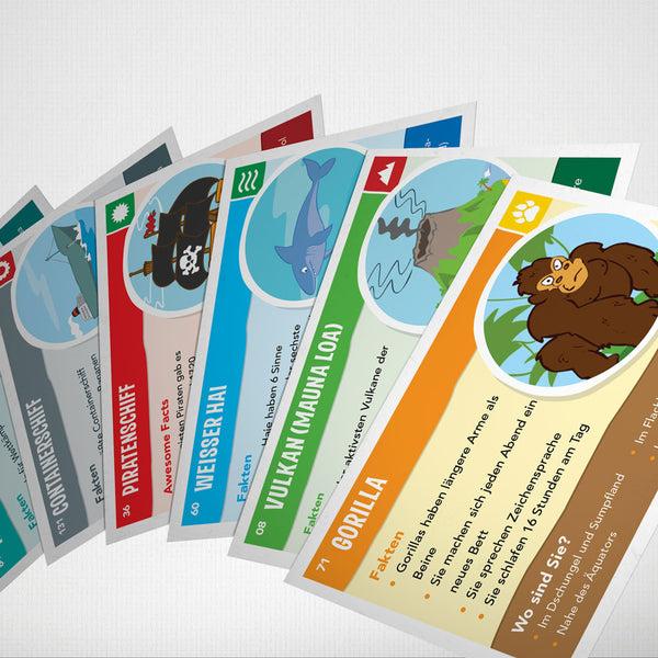 Charles And Marie KidsMap Expedition | Spielkarten Zur Kids Map