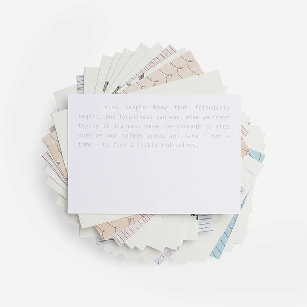 Charles And Marie KINDNESS | LERNKARTEN-SET | Englische Edition | The School Of Life