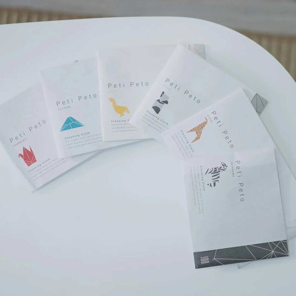 Charles And Marie KIRIN - Peti Peto Reinigungstuch - Giraffe | 100percent