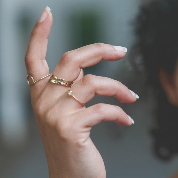 charles and marie KISSKISS - hochglänzender RING - 925er Sterling Silber | Jonathan Radetz