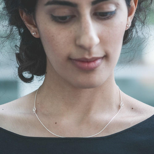 Charles And Marie KISSKISS - Ohrstecker SILBER Hochglänzend | Jonathan Radetz