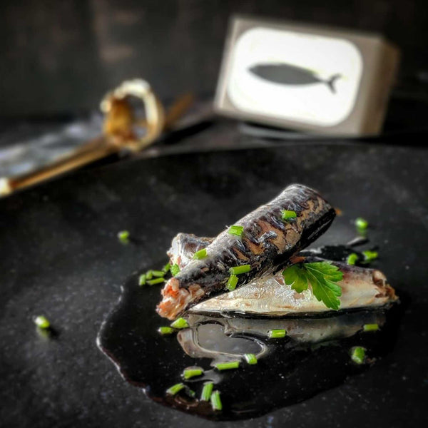 Charles And Marie Kleine MAKRELE In Olivenöl | Feinkost FISCHKONSERVE | 120gr | José Gourmet