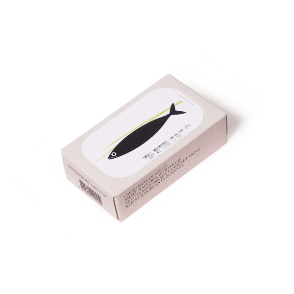 charles and marie Kleine MAKRELE in Olivenöl | Feinkost FISCHKONSERVE | 120gr | José Gourmet