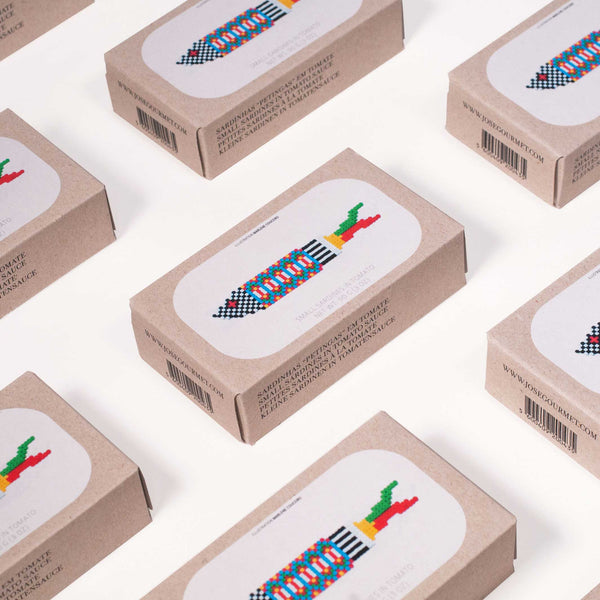 charles and marie Kleine SARDINEN in Tomatensauce | Feinkost FISCHKONSERVE | 90gr | José Gourmet