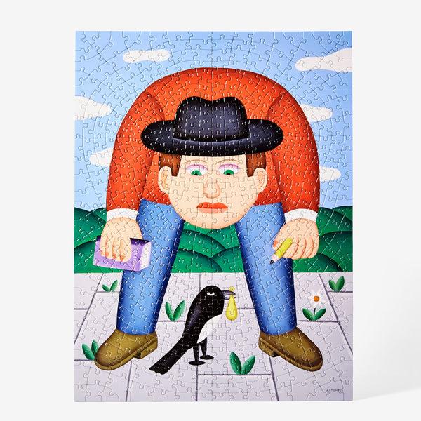 Charles And Marie LA GAZZA LADRA | ANDY PUZZLE | 500 Teile | Andy Rementer | Areaware